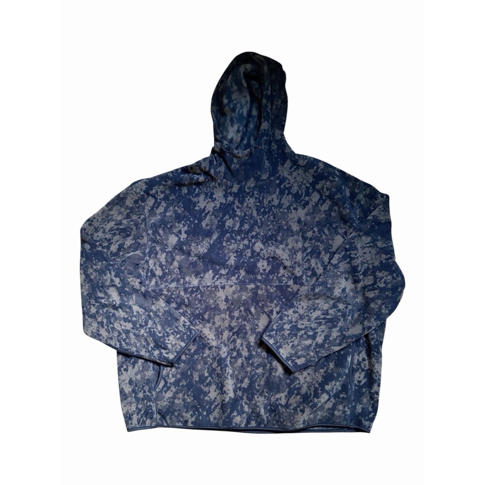 Old Navy Mens Black Camo Hoodie Pullover Mens Size 2XL Active Dynamic Fleece